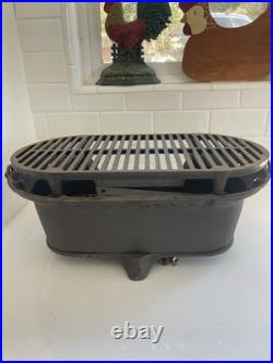 Vintage Atlanta Stove Works Sportsman Cast Iron Hibachi Grill Portable BBQ NEW Vintage Atlanta Stove Works Sportsman Cast Iron Hibachi Grill Portable BBQ NEW