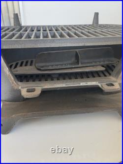 Vintage Atlanta Stove Works Sportsman Cast Iron Hibachi Grill Portable BBQ NEW Vintage Atlanta Stove Works Sportsman Cast Iron Hibachi Grill Portable BBQ NEW