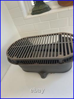 Vintage Atlanta Stove Works Sportsman Cast Iron Hibachi Grill Portable BBQ NEW Vintage Atlanta Stove Works Sportsman Cast Iron Hibachi Grill Portable BBQ NEW