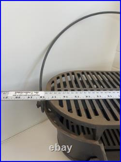 Vintage Atlanta Stove Works Sportsman Cast Iron Hibachi Grill Portable BBQ NEW Vintage Atlanta Stove Works Sportsman Cast Iron Hibachi Grill Portable BBQ NEW