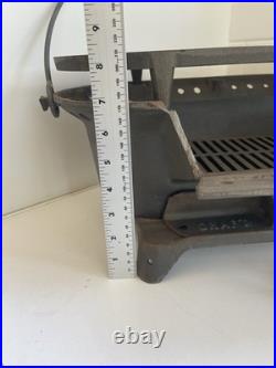 Vintage Atlanta Stove Works Sportsman Cast Iron Hibachi Grill Portable BBQ NEW Vintage Atlanta Stove Works Sportsman Cast Iron Hibachi Grill Portable BBQ NEW