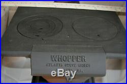 Vintage Atlanta Stove Works WHOPPER, POT BELLY COAL OR COOK STOVE