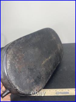 Vintage BSR Birmingham Stove Range 3052 Cast Iron Oval Shallow Fish Fryer Pan