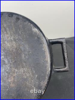 Vintage BSR Birmingham Stove Range 3052 Cast Iron Oval Shallow Fish Fryer Pan