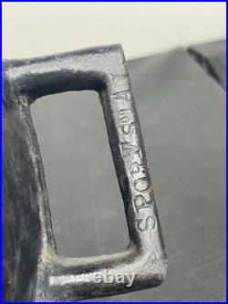 Vintage BSR Birmingham Stove Range 3052 Cast Iron Oval Shallow Fish Fryer Pan