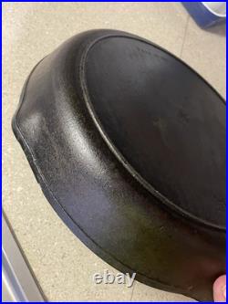 Vintage Birmingham Stove, Range #12 Cast Iron Skillet 13 7/16 Century Series USA