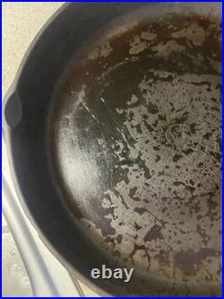 Vintage Birmingham Stove, Range #12 Cast Iron Skillet 13 7/16 Century Series USA