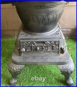 Vintage Buckwalter Stove Co Cast Iron Coal Excellent Condition Clean