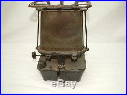 Vintage CO & GS Union Kerosene Flat Cast Iron Sad Heater with Kenrick # 6 Iron