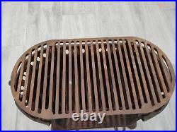 Vintage Cast Iron Atlanta Stove Works Sportsman Grill. Good Condition. USA