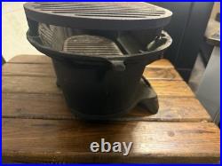 Vintage Cast Iron Atlanta Stove Works Sportsman Grill USA Birmingham Hibachi