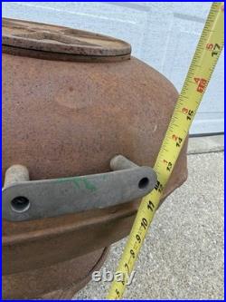 Vintage Cast Iron BBQ Century Grill by Birmingham Stove & Range, like Cue-Grill