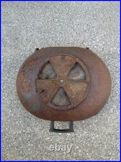 Vintage Cast Iron BBQ Century Grill by Birmingham Stove & Range, like Cue-Grill