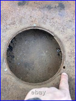 Vintage Cast Iron BBQ Century Grill by Birmingham Stove & Range, like Cue-Grill