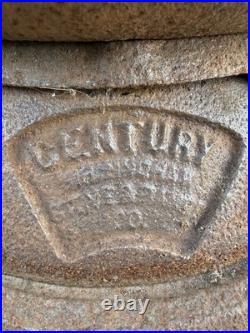 Vintage Cast Iron BBQ Century Grill by Birmingham Stove & Range, like Cue-Grill