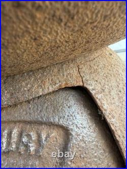 Vintage Cast Iron BBQ Century Grill by Birmingham Stove & Range, like Cue-Grill