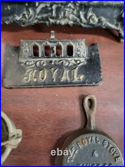 Vintage Cast Iron Miniature The Royal Stove & Range Co Greenville, OH 7W Demo Vintage Cast Iron Miniature The Royal Stove & Range Co Greenville, OH 7W Demo