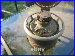 Vintage Cast Iron No. 3 BARLER (Ideal) HEATER CO. Kerosene Heater Gosher, Ind