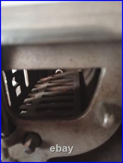 Vintage Cast Iron Royal Kenton Brand Toy Salesman Sample Stove Nickel Plate
