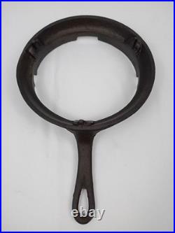 Vintage Cast Iron Waffle Maker Detroit Stove Works 1890's Size 7/8 Restored