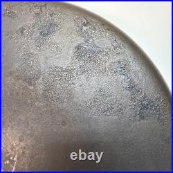 Vintage Cast Iron Wagner #12 Skillet No Logo Typewriter Font 14