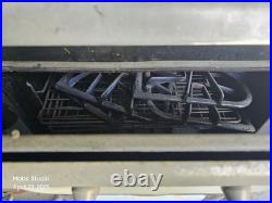 Vintage Cook stove, Silver, Chrome Untested seems complete (appears to be gas)