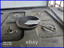 Vintage Cook stove, Silver, Chrome Untested seems complete (appears to be gas)