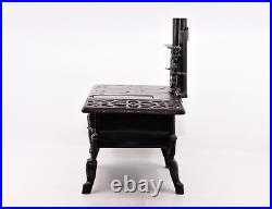Vintage Crescent Cast Iron Miniature Stove & Accessories