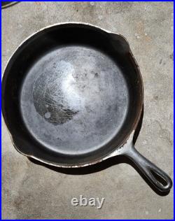 Vintage Erie #9 Cast Iron Skillet Pre Griswold