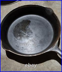 Vintage Erie #9 Cast Iron Skillet Pre Griswold