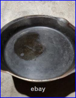 Vintage Erie #9 Cast Iron Skillet Pre Griswold