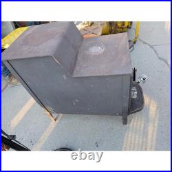 Vintage Fisher Papa Bear Wood Burning Stove Single Door Cast Iron