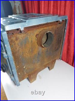 Vintage French Enamelled Cast Iron Stove
