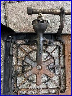 Vintage GRISWOLD 603 CAST IRON 3 Burner Camp Stove RARE With Extra Parts