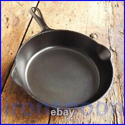 Vintage GRISWOLD Cast Iron SKILLET Frying Pan # 5 LARGE BLOCK LOGO Ironspoon