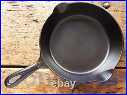 Vintage GRISWOLD Cast Iron SKILLET Frying Pan # 5 LARGE BLOCK LOGO Ironspoon