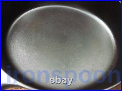 Vintage GRISWOLD Cast Iron SKILLET Frying Pan # 5 LARGE BLOCK LOGO Ironspoon