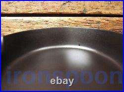 Vintage GRISWOLD Cast Iron SKILLET Frying Pan # 5 LARGE BLOCK LOGO Ironspoon