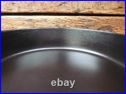 Vintage GRISWOLD Cast Iron SKILLET Frying Pan # 9 LARGE BLOCK LOGO Ironspoon