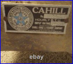 Vintage Gas Heater (Cahill) 1935- 1953