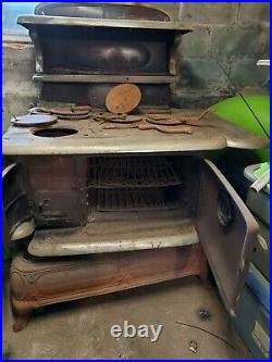 Vintage Glenwood wood burning kitchen stove