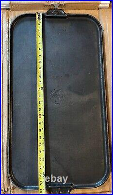Vintage Griswold 11 Cast Iron Griddle NOS With Original Sticker Read