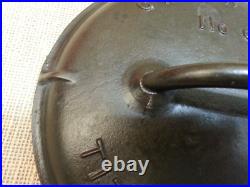 Vintage Griswold Cast Iron #6 Cast Iron Dutch Oven Slant Logo Lid Cover Vintage Griswold Cast Iron #6 Cast Iron Dutch Oven Slant Logo Lid Cover
