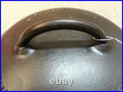 Vintage Griswold Cast Iron #6 Cast Iron Dutch Oven Slant Logo Lid Cover Vintage Griswold Cast Iron #6 Cast Iron Dutch Oven Slant Logo Lid Cover