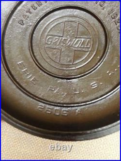 Vintage Griswold Cast Iron #6 Cast Iron Dutch Oven Slant Logo Lid Cover Vintage Griswold Cast Iron #6 Cast Iron Dutch Oven Slant Logo Lid Cover
