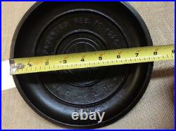Vintage Griswold Cast Iron #6 Cast Iron Dutch Oven Slant Logo Lid Cover Vintage Griswold Cast Iron #6 Cast Iron Dutch Oven Slant Logo Lid Cover