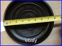 Vintage Griswold Cast Iron #6 Cast Iron Dutch Oven Slant Logo Lid Cover Vintage Griswold Cast Iron #6 Cast Iron Dutch Oven Slant Logo Lid Cover