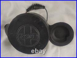 Vintage Griswold Cast Iron Minature Tea Pot Handled Kettle Rare HTF Sales Sample