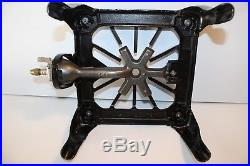 Vintage Griswold Cast Iron Single Burner Gas Stove Made In USA #201 Restored