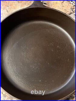 Vintage Griswold Iron Mountain #8 Cast Iron Skillet (restored)